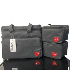 Custom Sneaker / Beach / Travel Bag Set (3 Bag Set) - Carry-on Approved